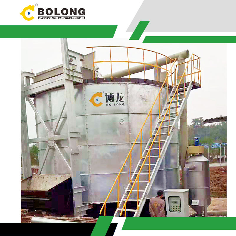 high-performance poultry manure fermentation machine